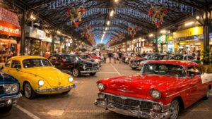 Antigos na Rua Coberta em Sombrio